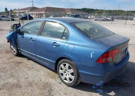 2008 Honda Civic Lx из США, поврежденный, VIN 1HGFA16508L017232